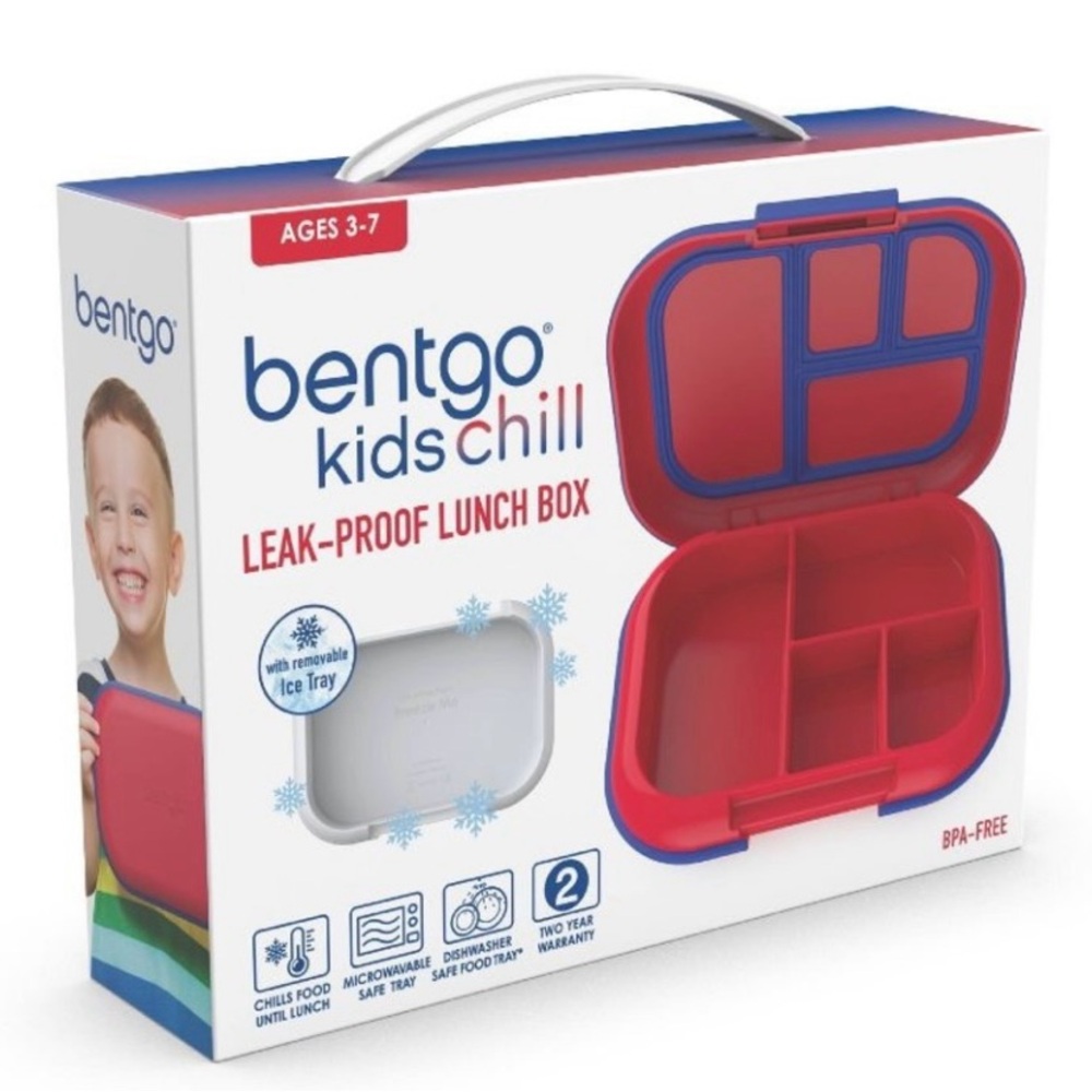 NEW BENTGO Kids Chill - Leak-Proof Lunch Box